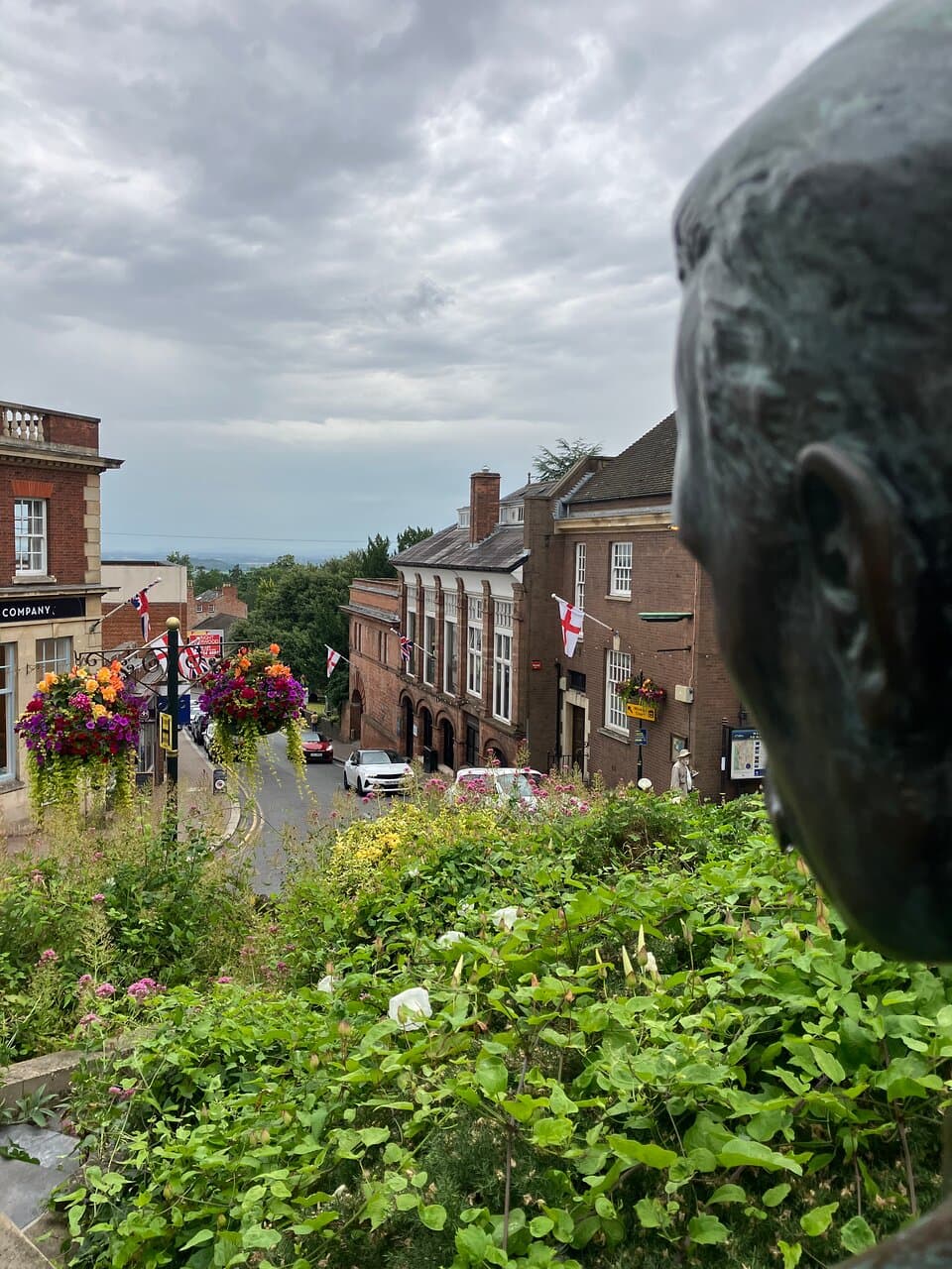 1.  Elgar Statue and the Enigma Fountain, Great Malvern, Worcestershire (July 2023)