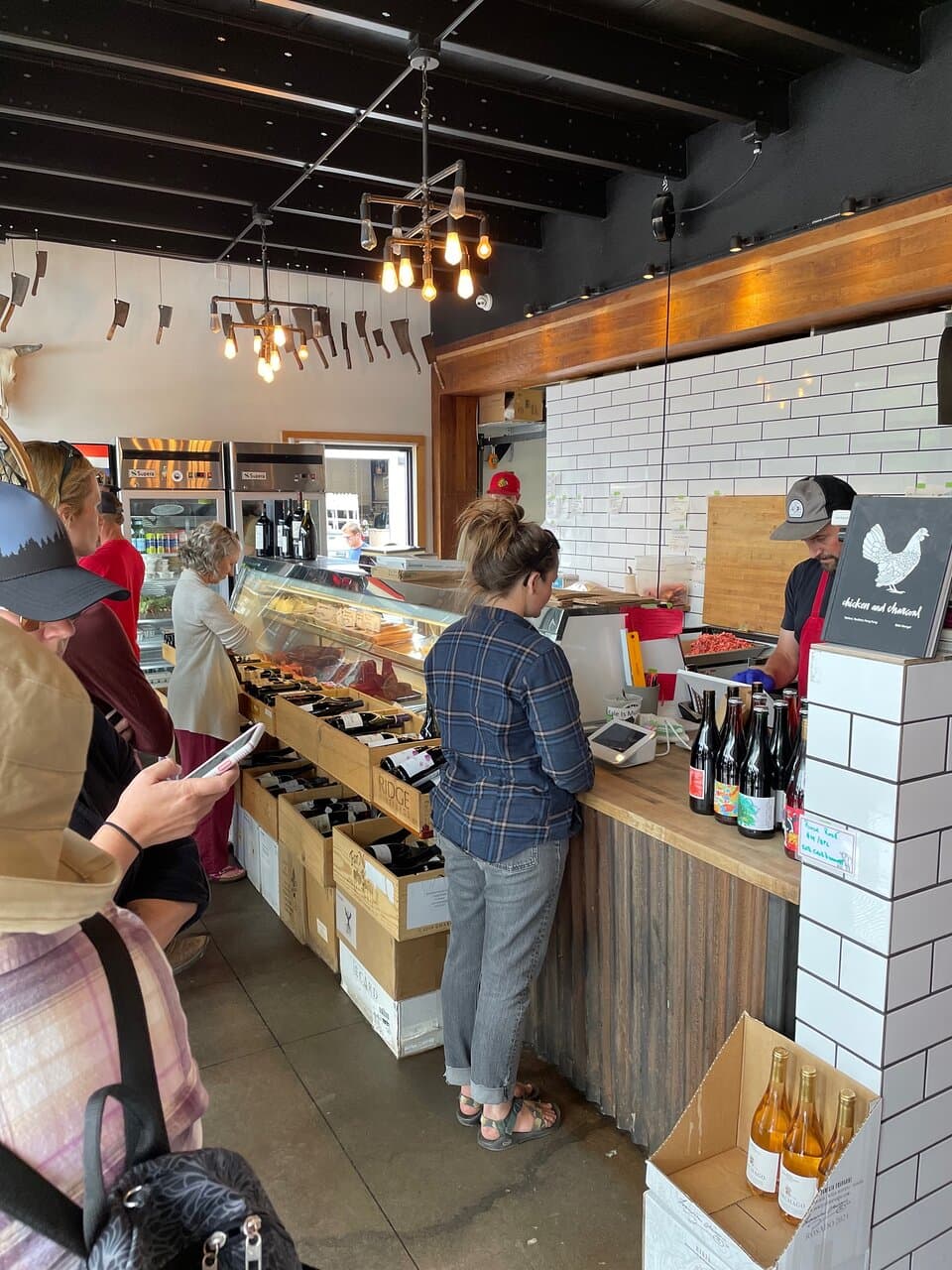 Standing Room Only Inside