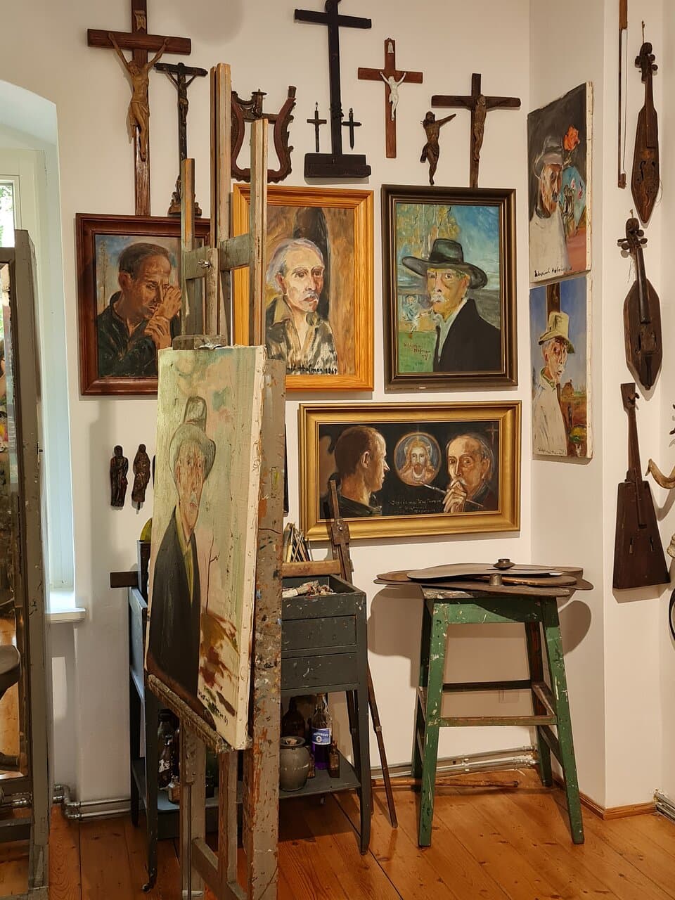 Wlastimil Hofman's studio