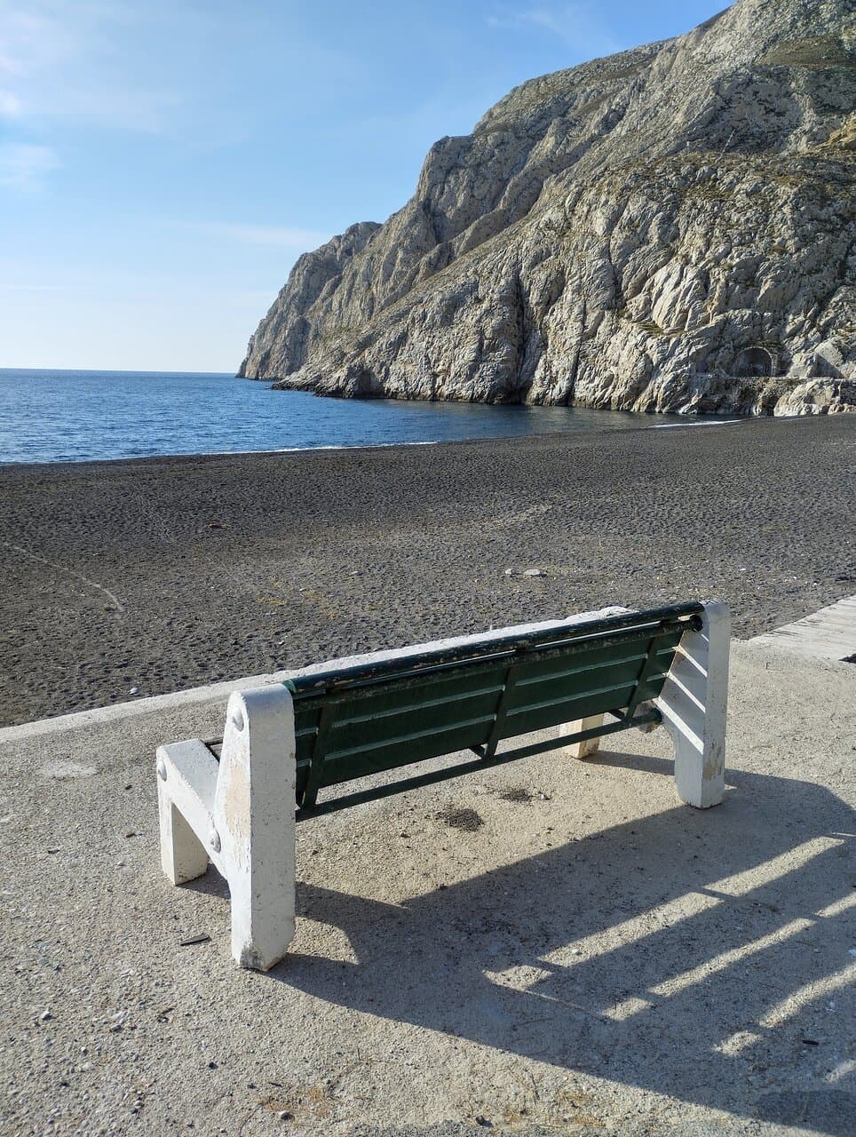 Perissa Beach Santorini