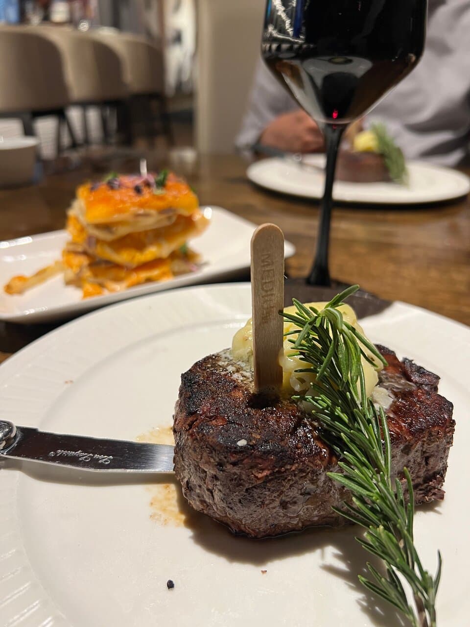  Chef Brian did a fabulous job! Loved the steak and 5 Potato Gratin