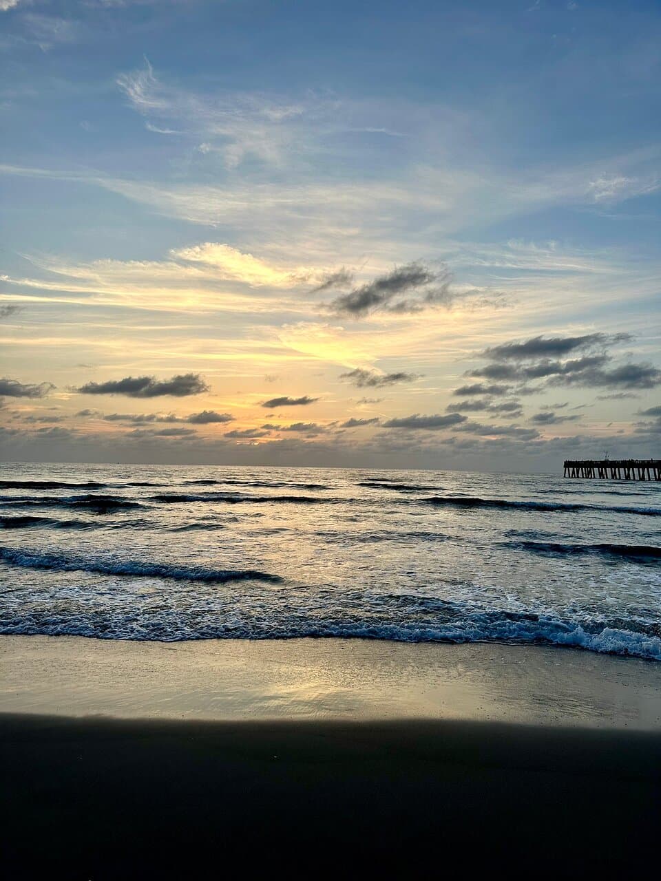 Gorgeous sunrise at Lake Worth Pier