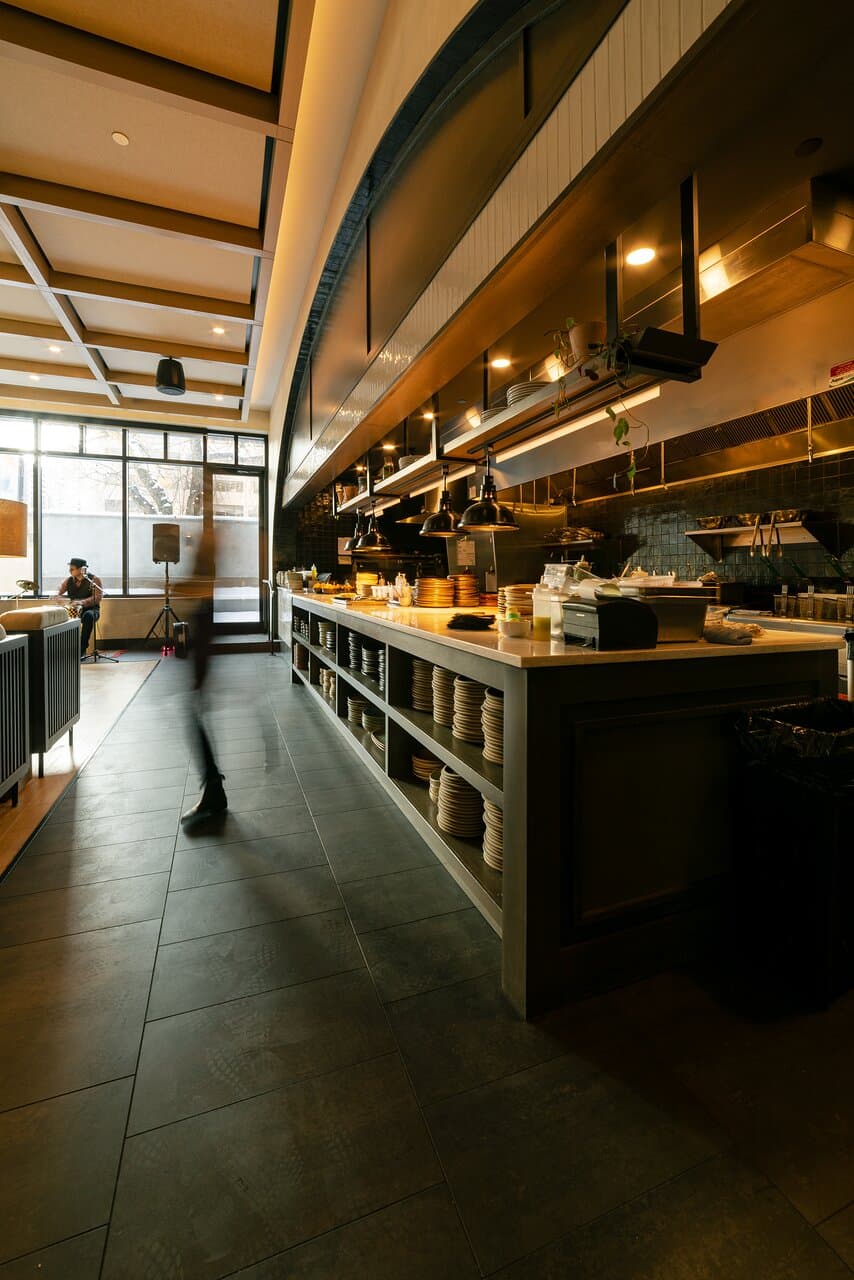 Open kitchen