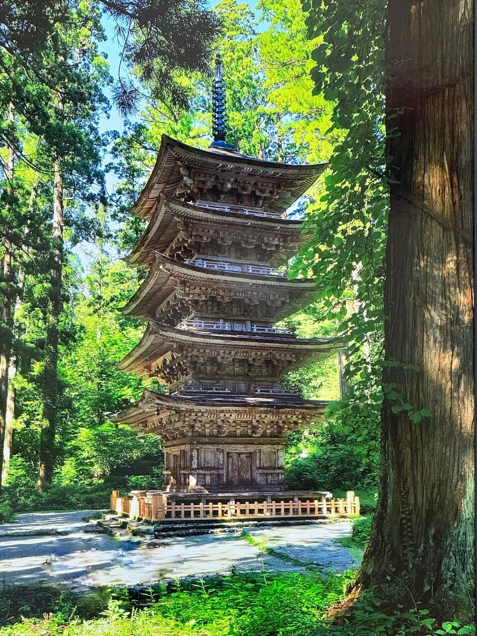 Haguro Five-Story Pagoda