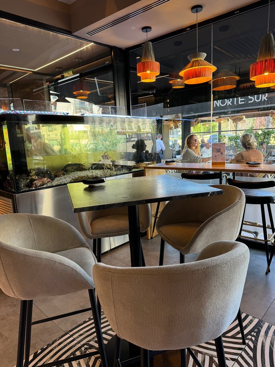 Restaurante de Norte a Sur