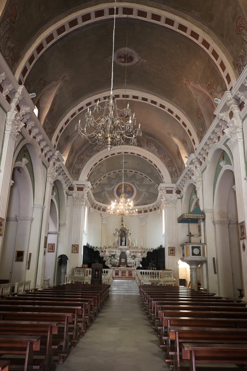 Tempio Pausania - Cattedrale di San Pietro Apostolo - interno (Ss)