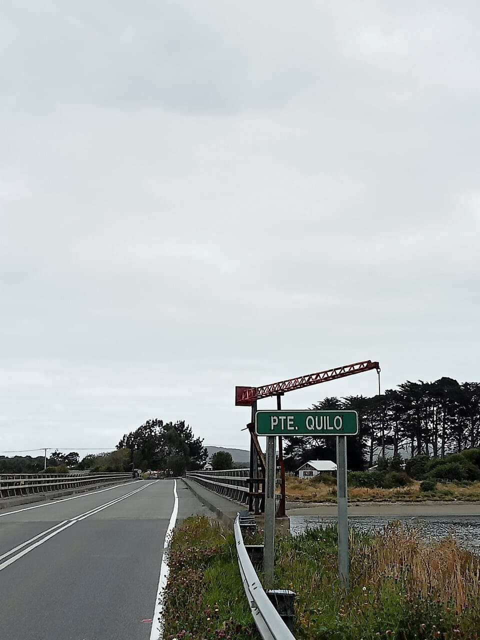 Puente Quilo. Ancud, Chiloé island, Los Lagos. Chilean Patagonia, Chile. February 2025.