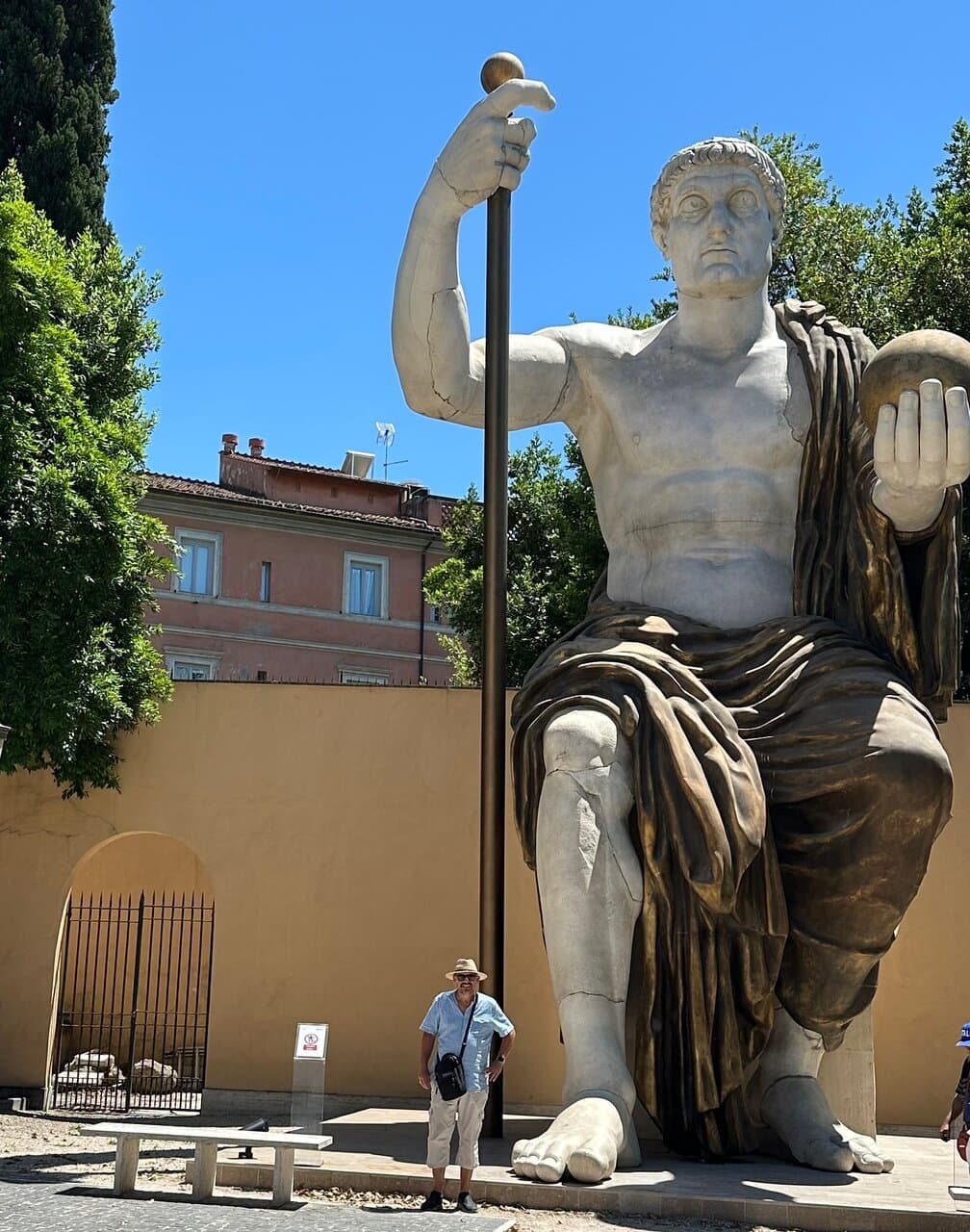 Wirklich sehenswert, hinter den Capitoischen Museen, kostenlos