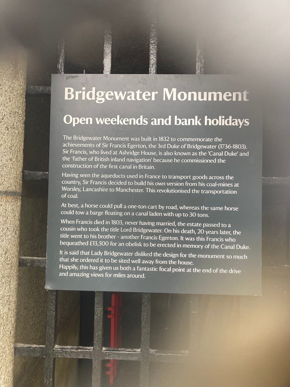 Bridgewater Monument