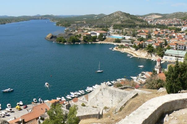 Shibenik, Croatia
The view from the Shibenik Castle