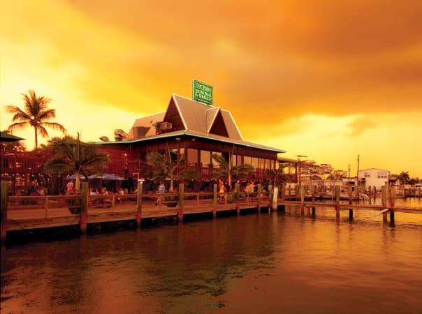 Sunset at Doc Ford's!