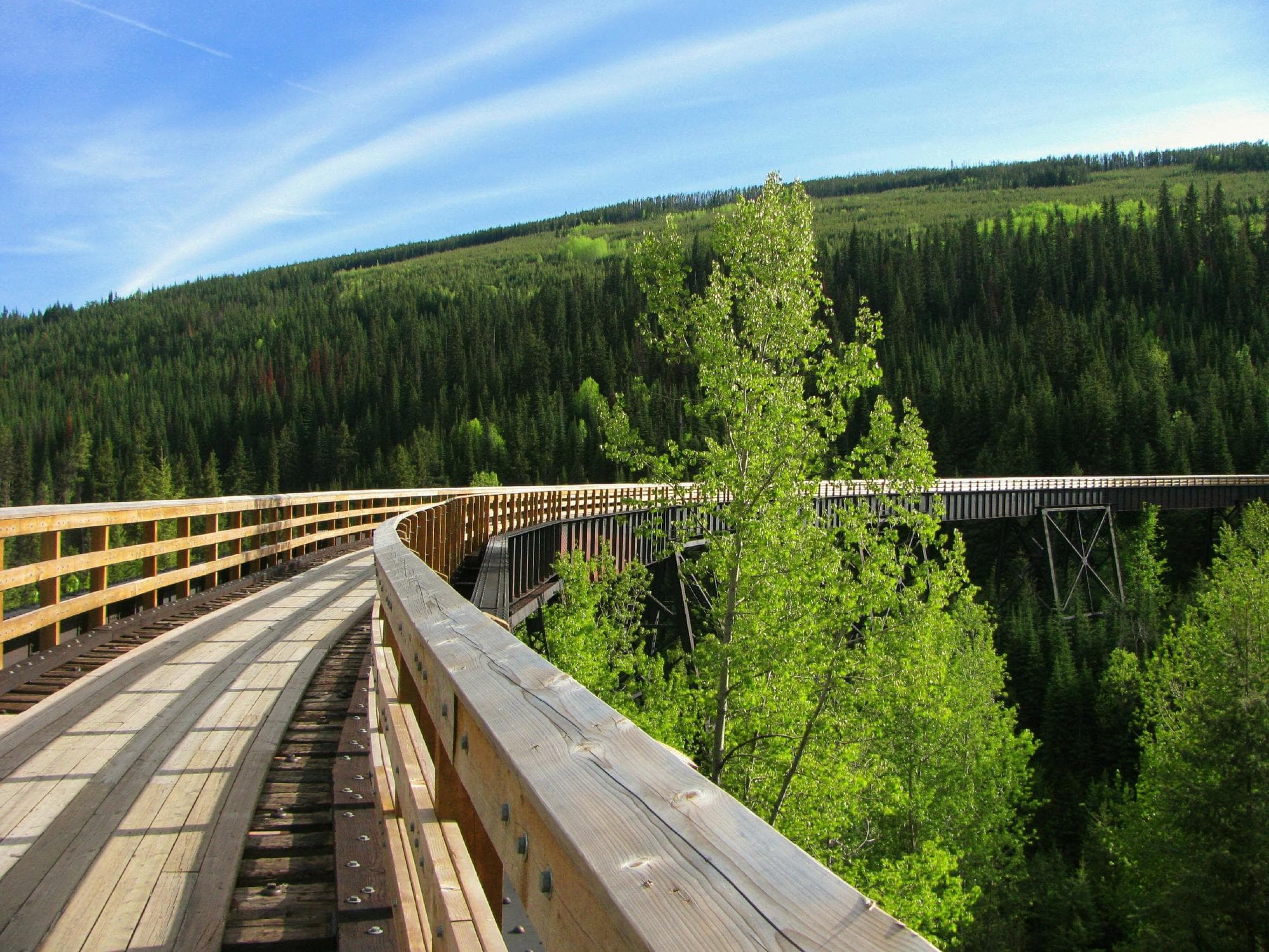 One of the many KVR trestles