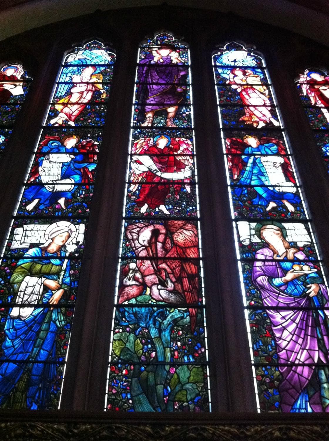 The East Window, St Martin's Church, Brampton.