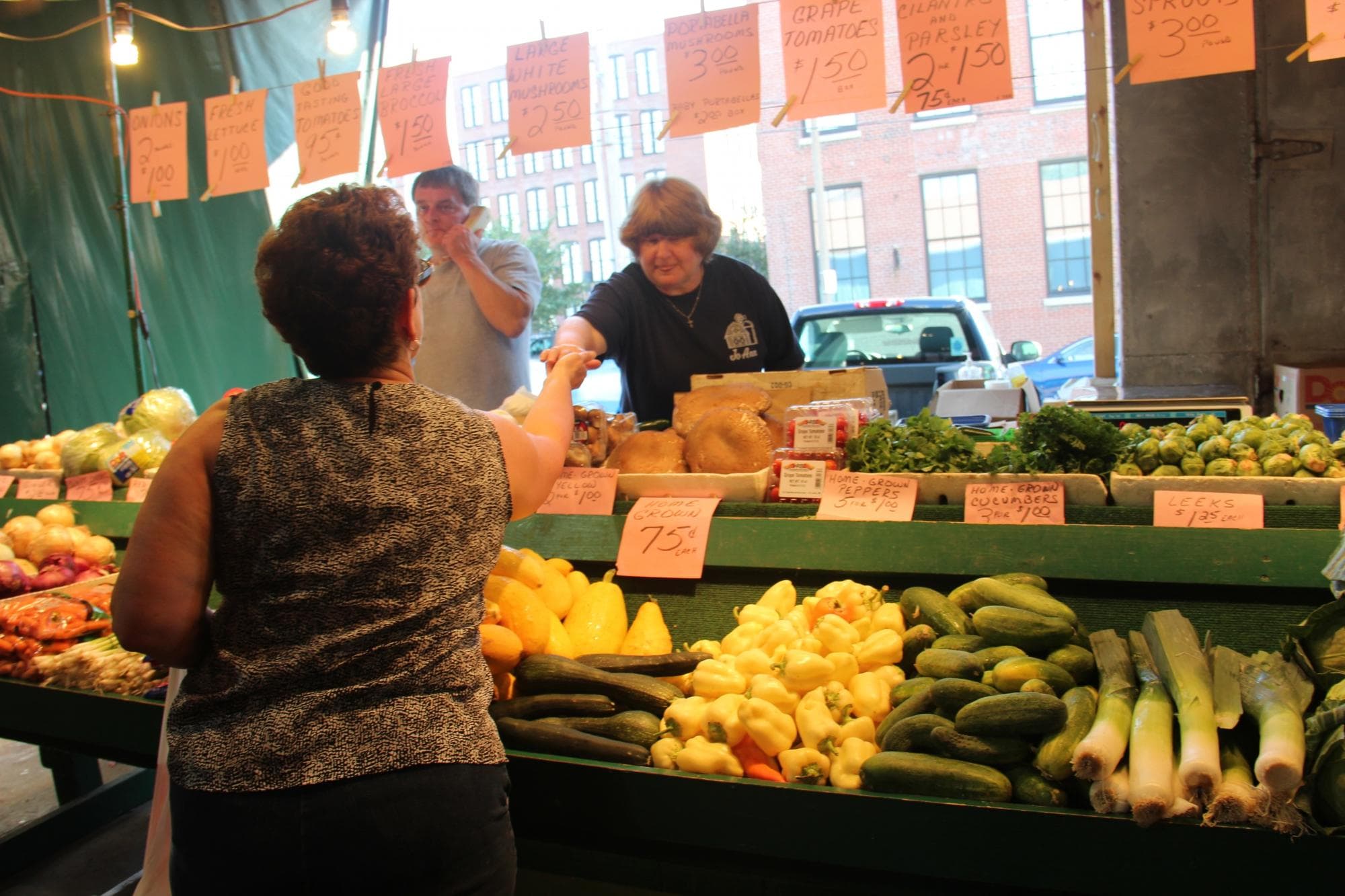 JoAnn from J&P produce.