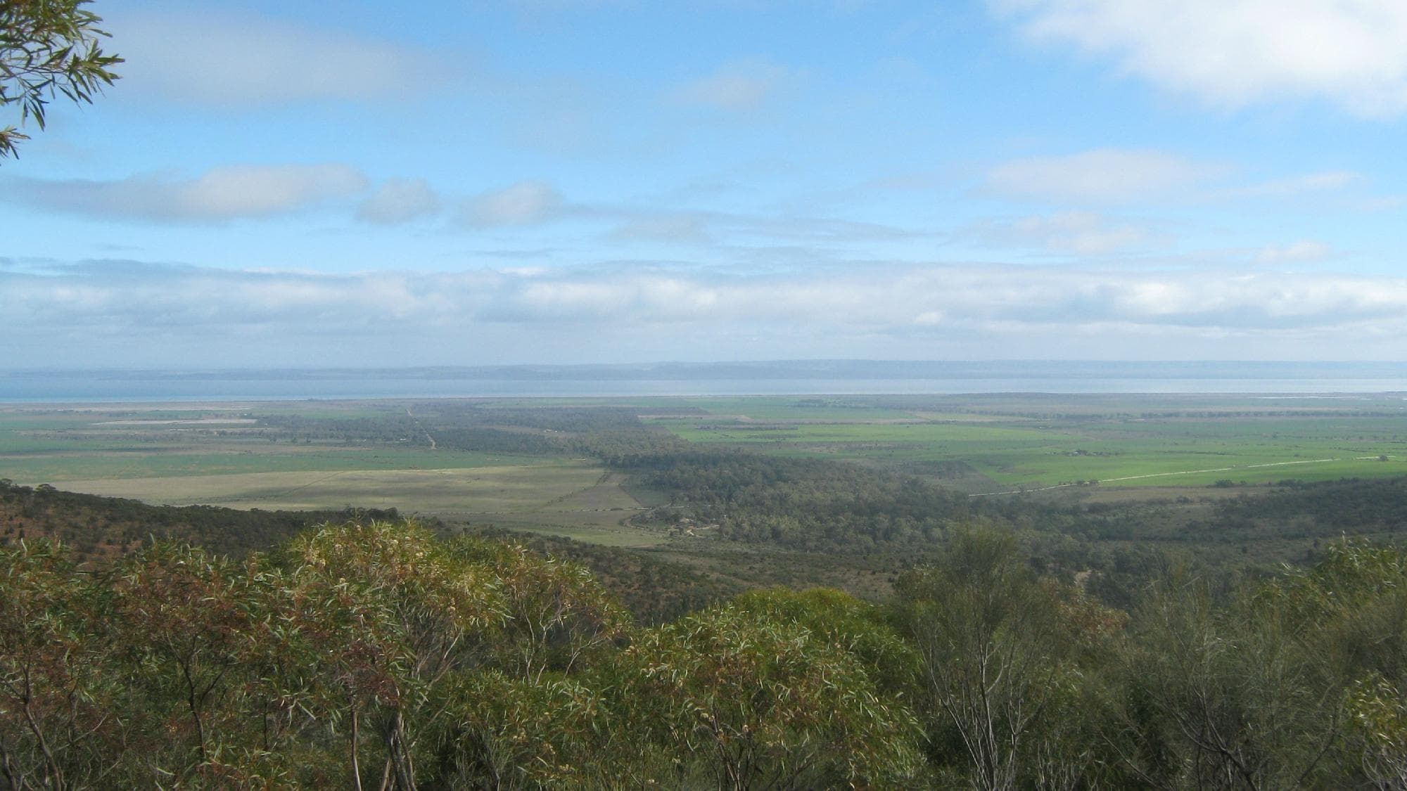 View from the Mt Cavern trek that starts and finishes at Mambray Creek.