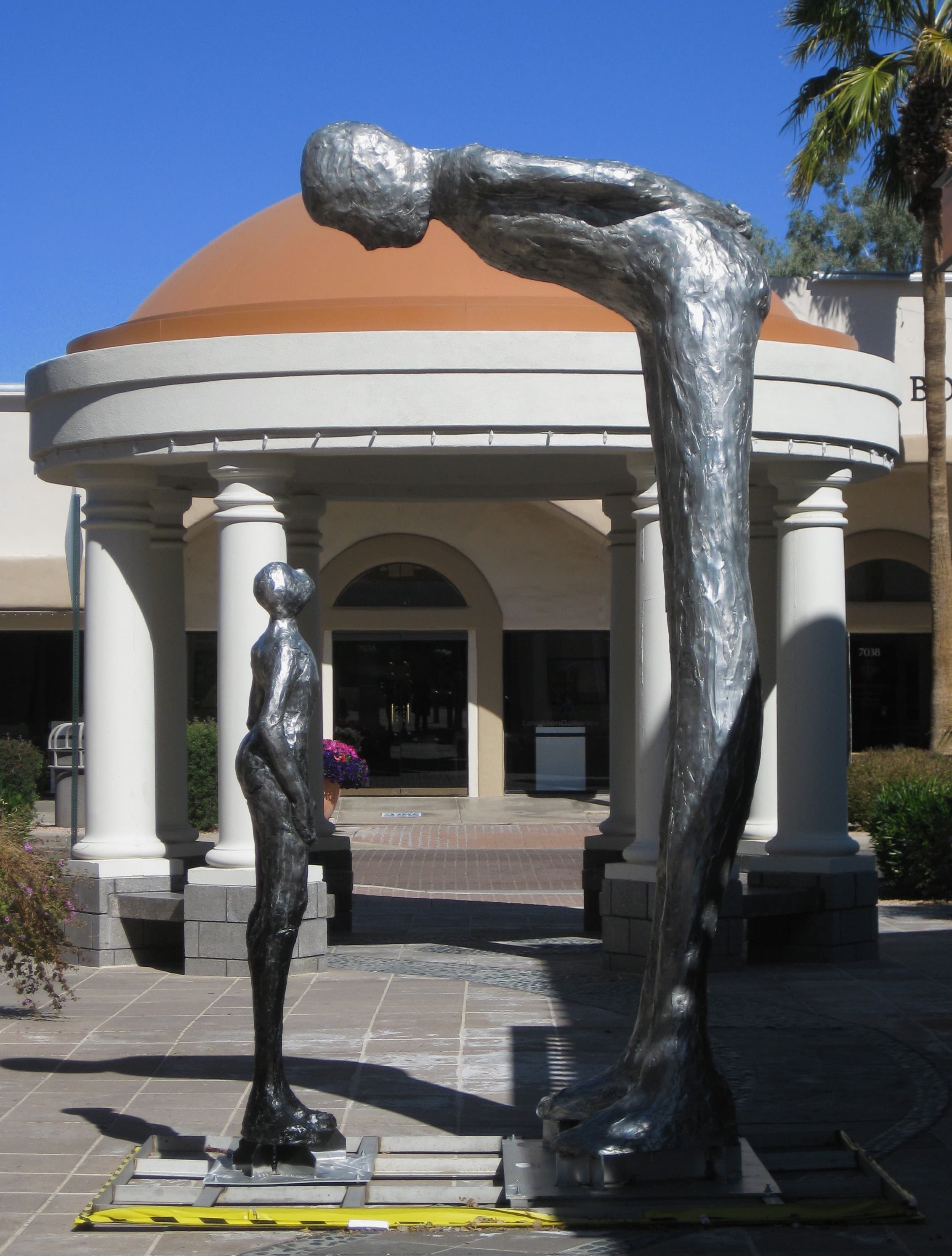                   "Conversation with Myself" on Main St.
                