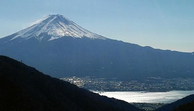 天下茶屋より河口湖＆富士山