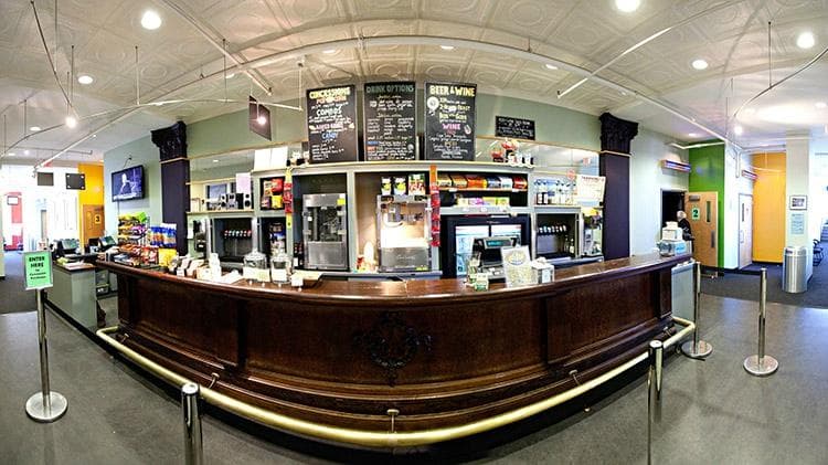 Amherst Cinema Concession Stand. Photo by Samuel Masinter.