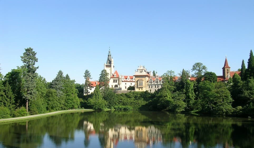 Pruhonice Park and Castle