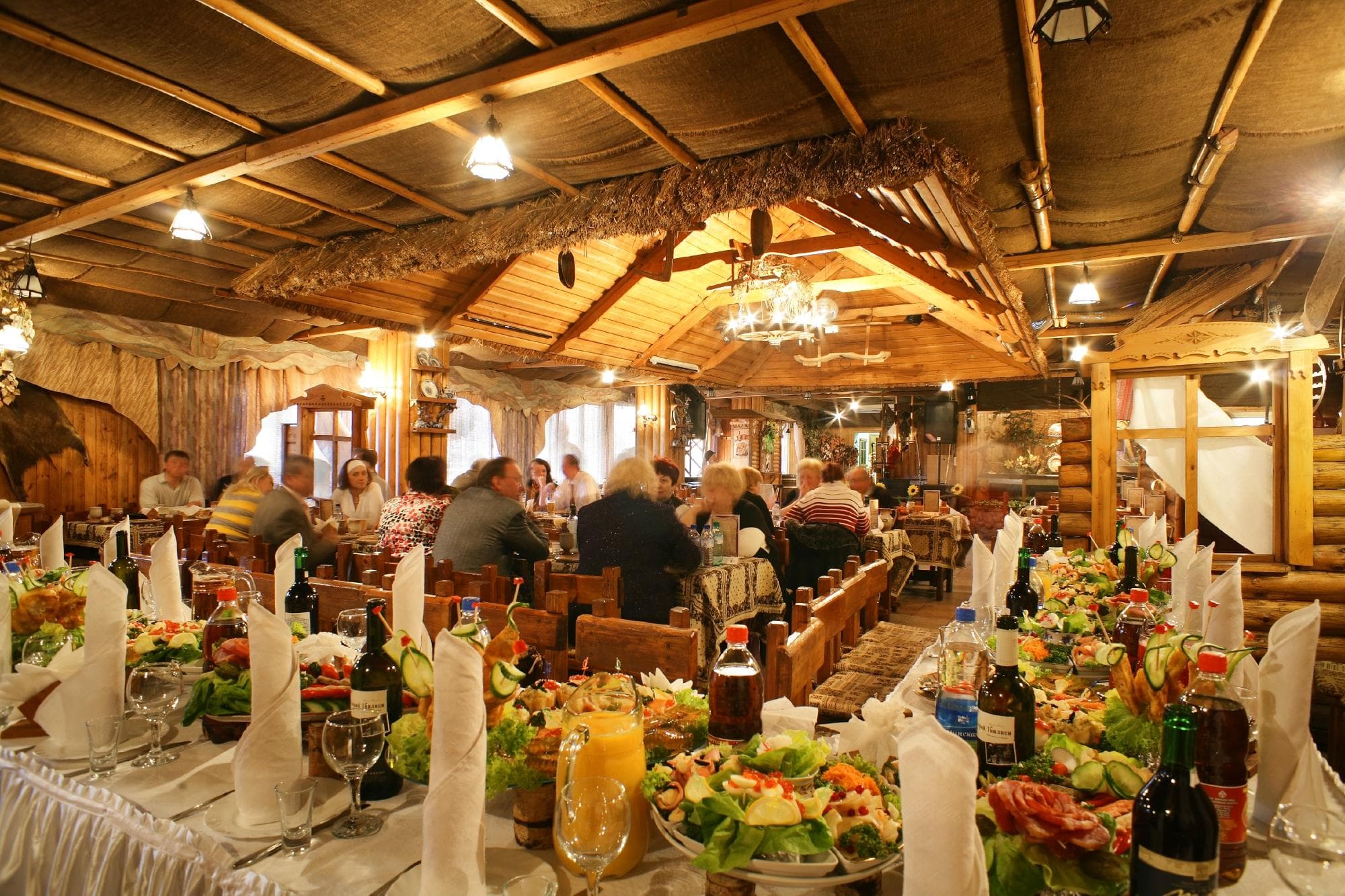 Our lavish Slavic banquets