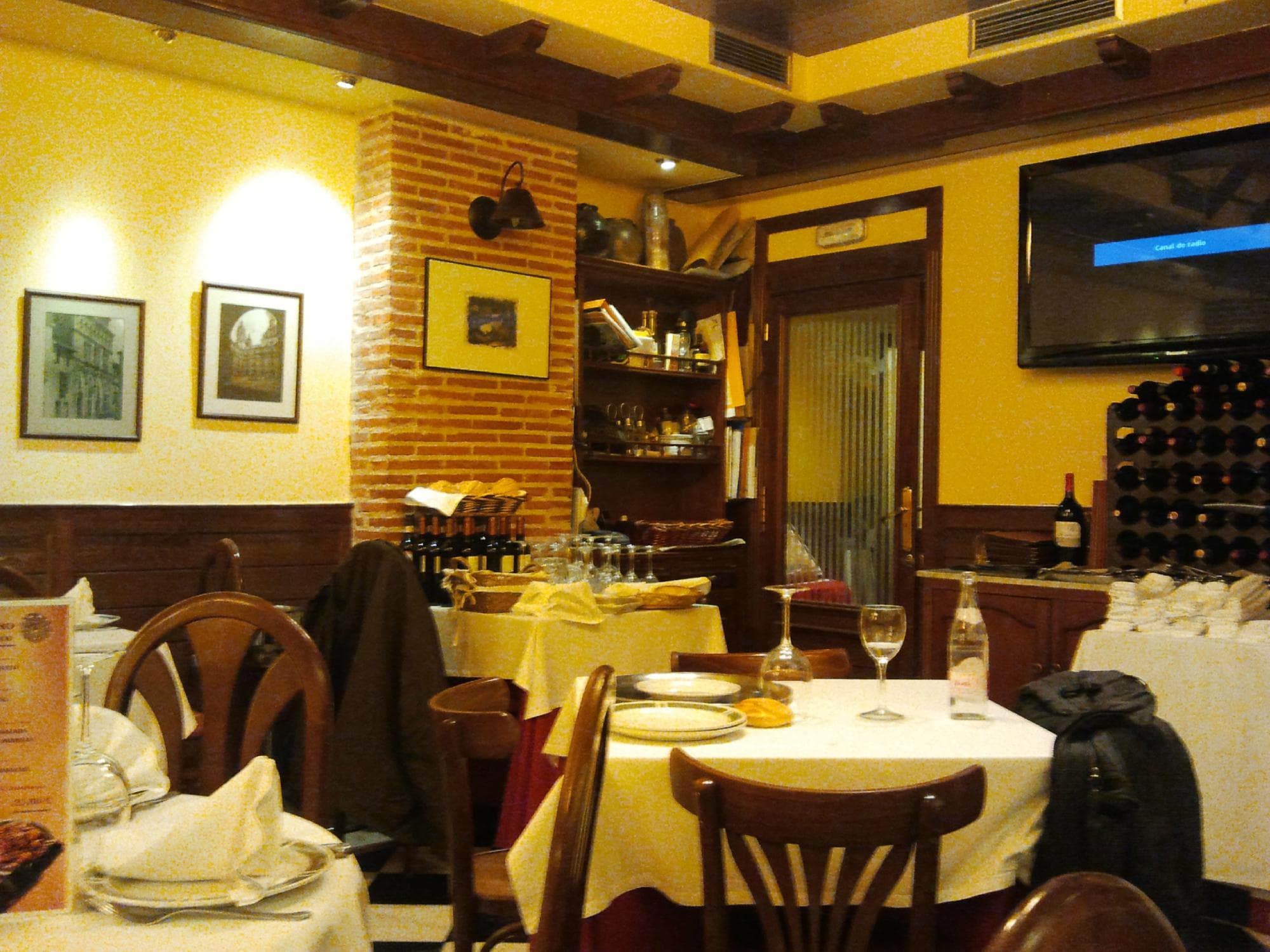 Entrada al restaurante