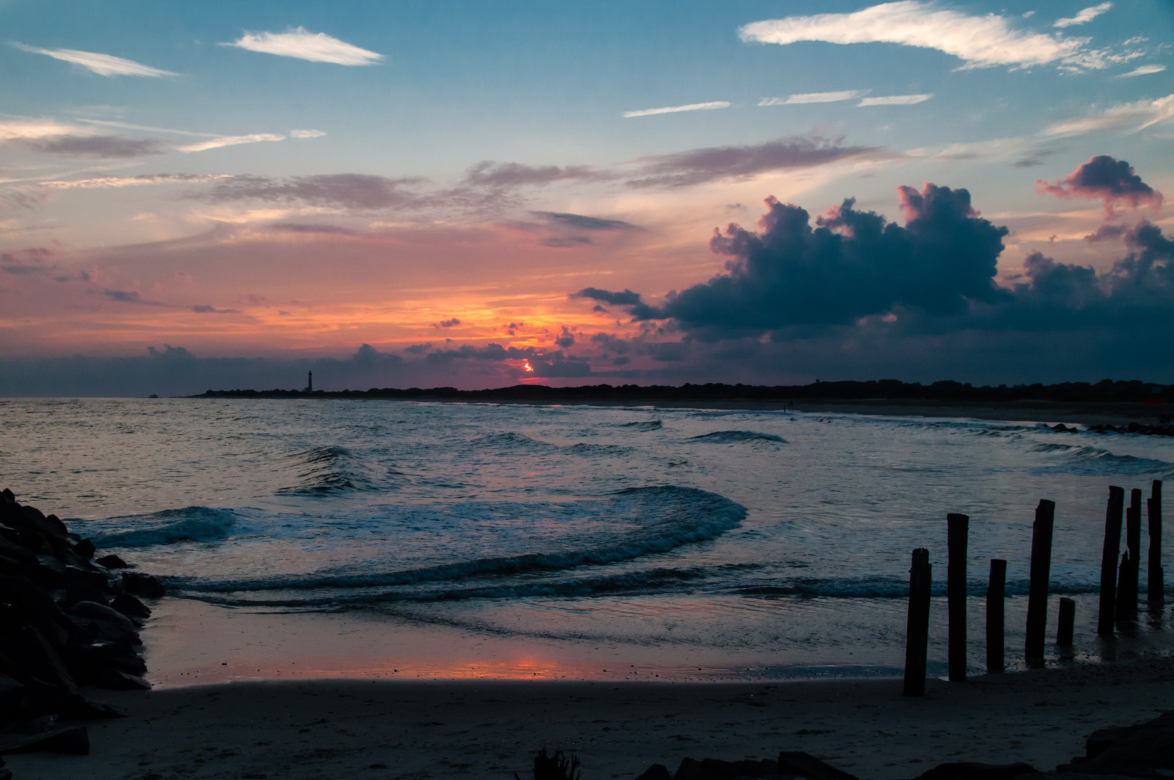 Cape May Point at Sunset