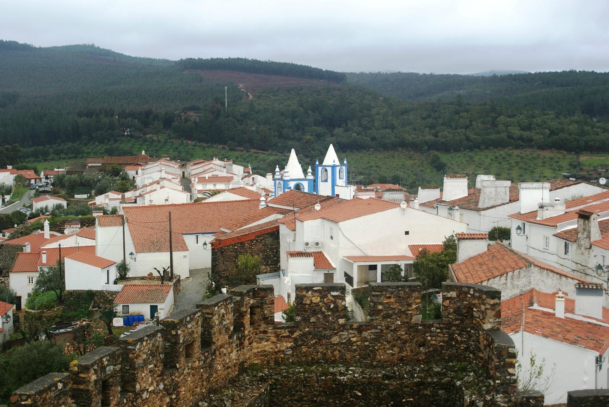 Alegrete seen from the Castle