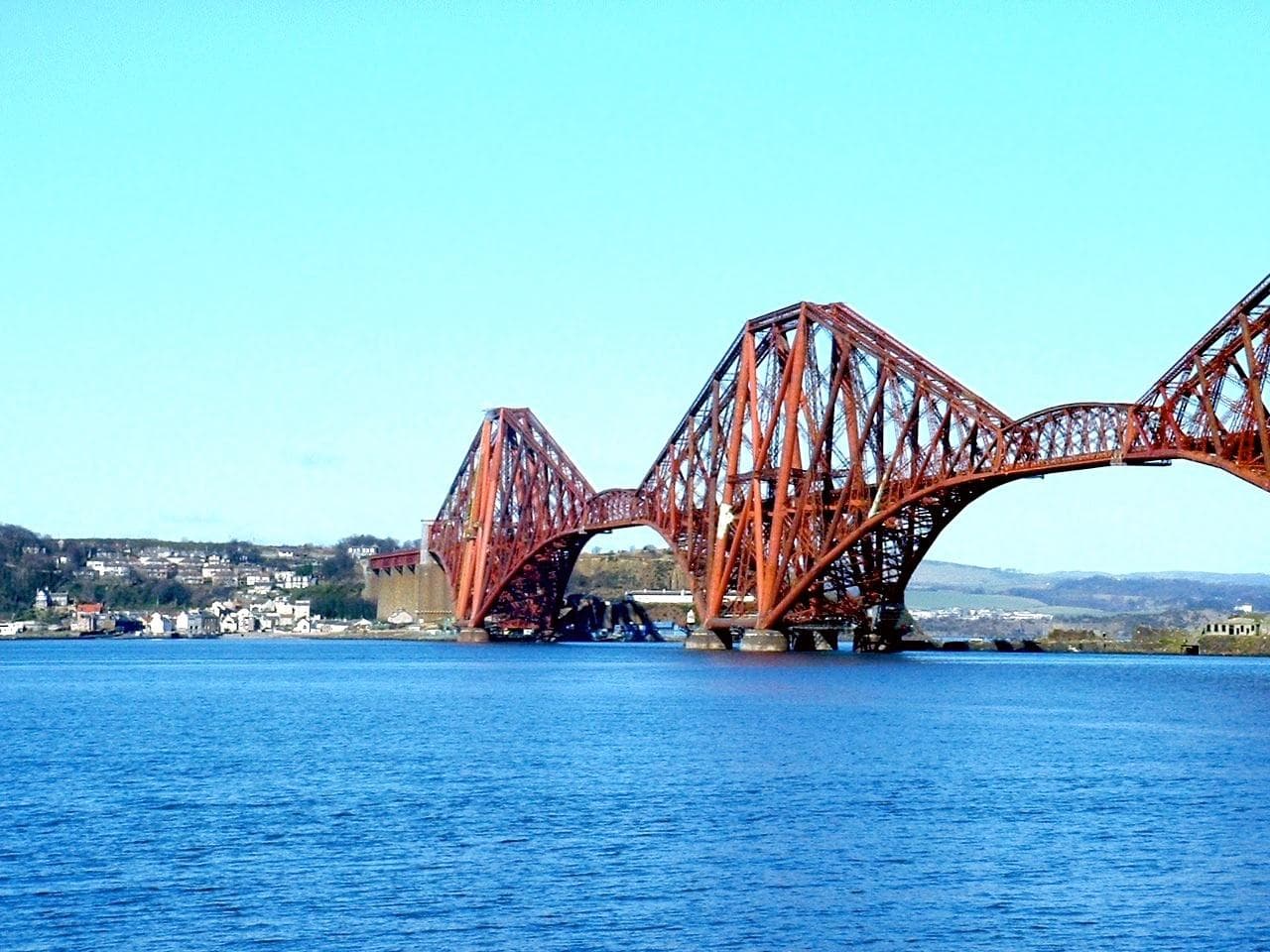 Forth Bridge on a lovely sunny day