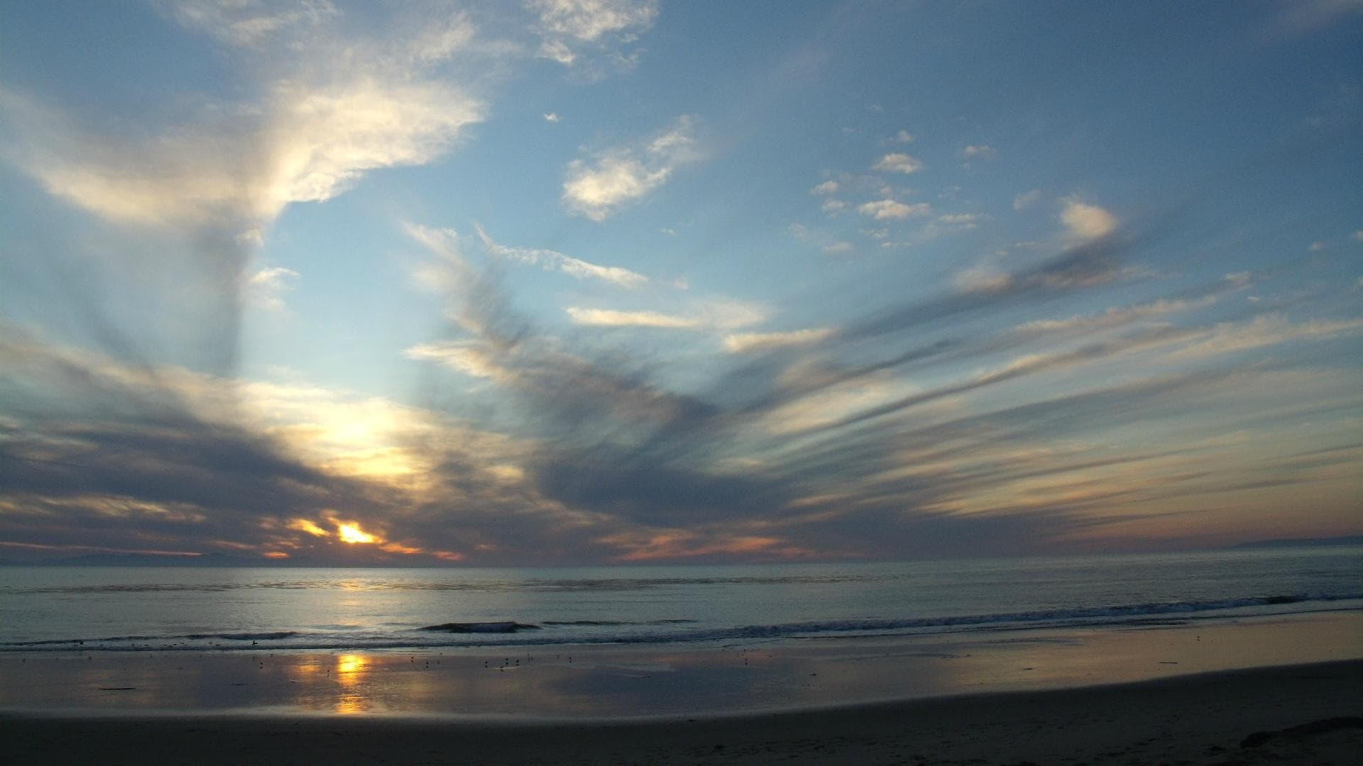 Sunsets are awesome from Emma Wood Beach
