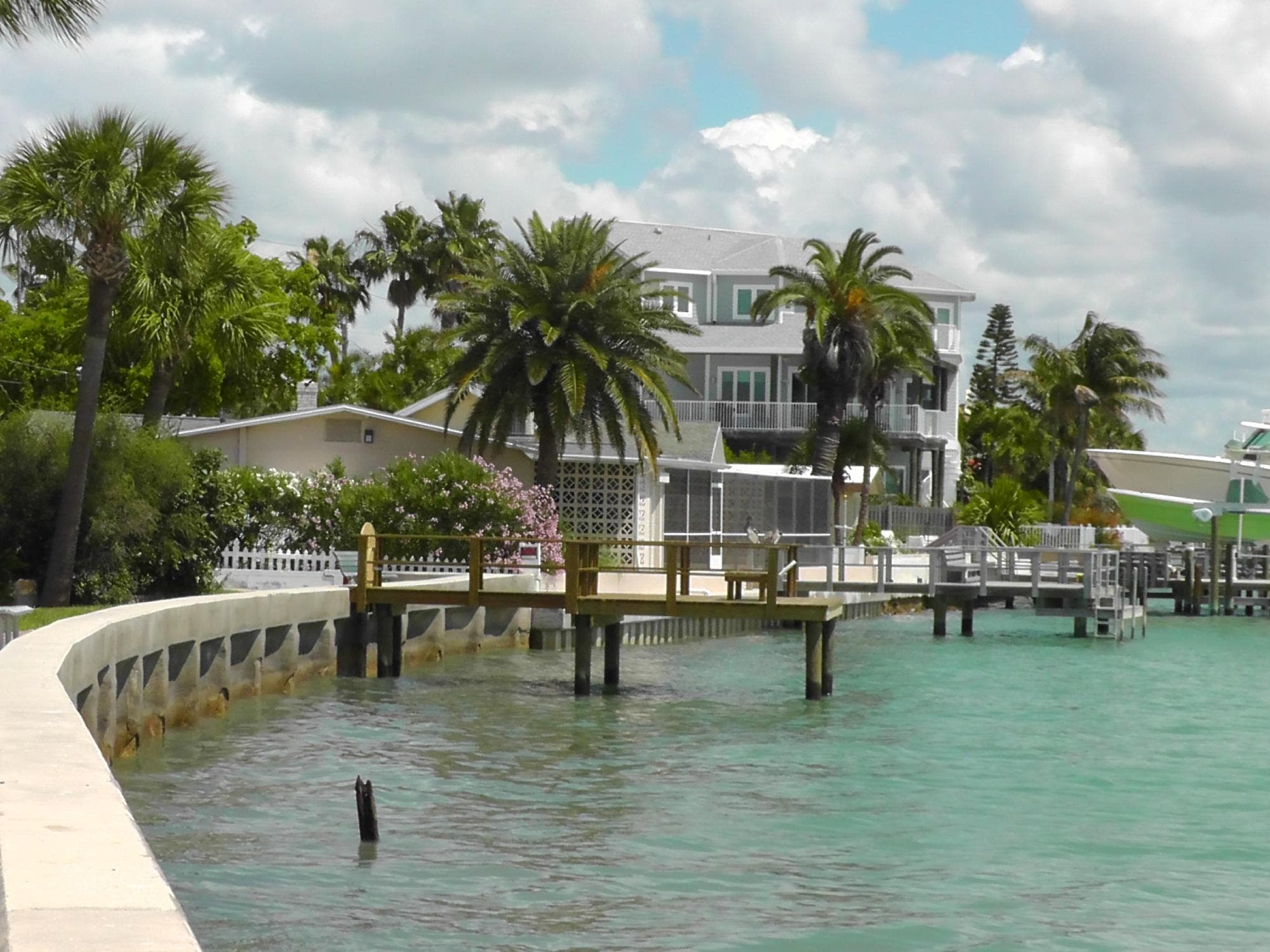 This was the view down by the Merry Pier which was one block over from the beach.