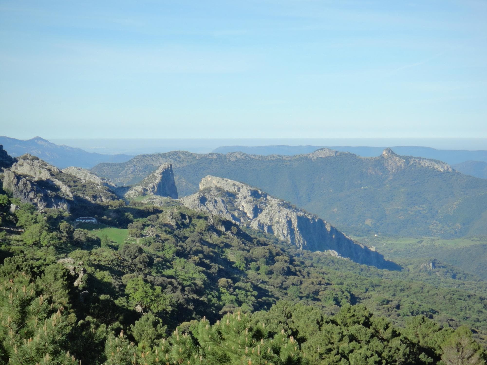 Salto de Cabrero - heading towards the goatherd's leap