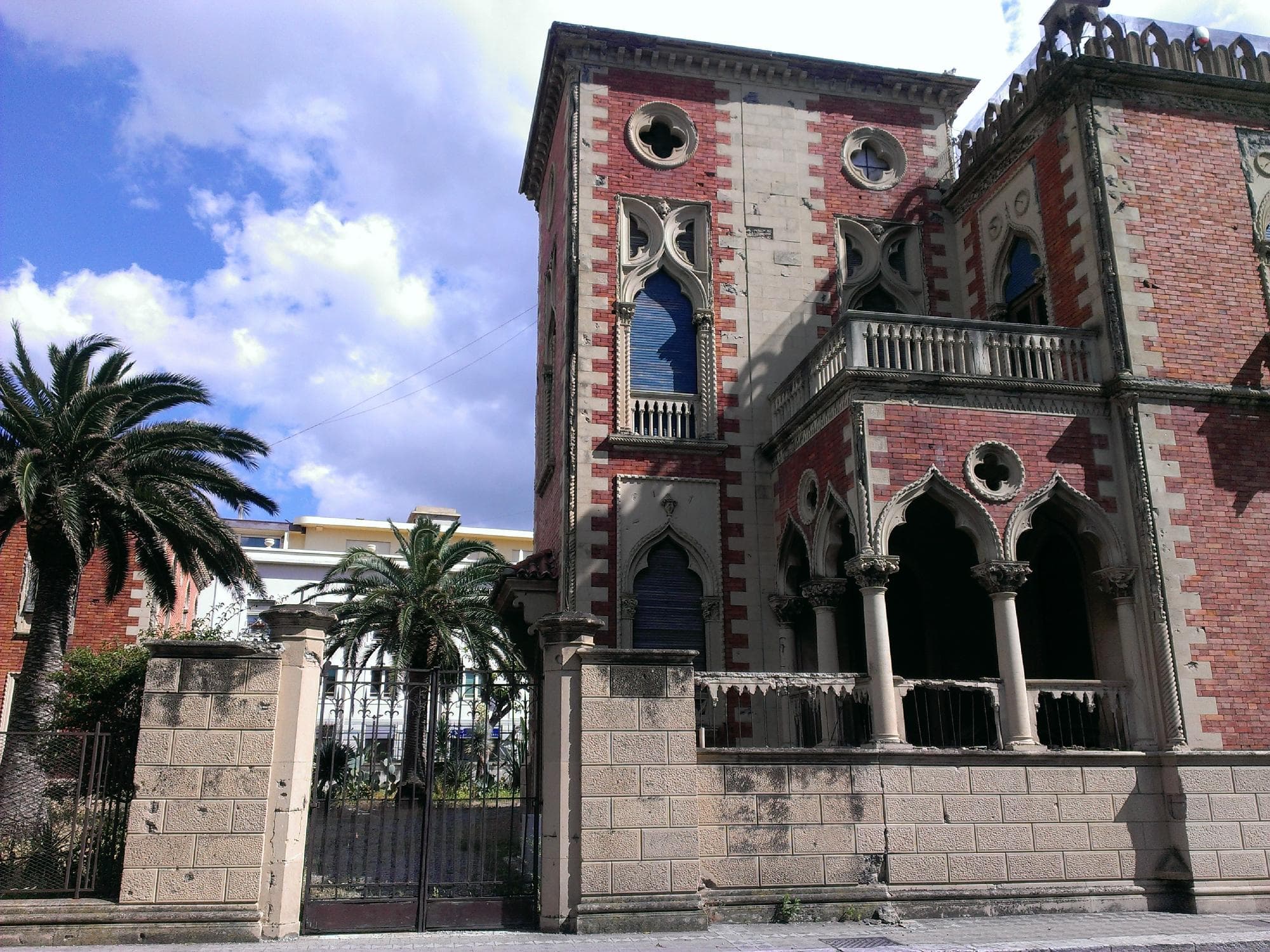 Villa Genoese Zerbi, esterni