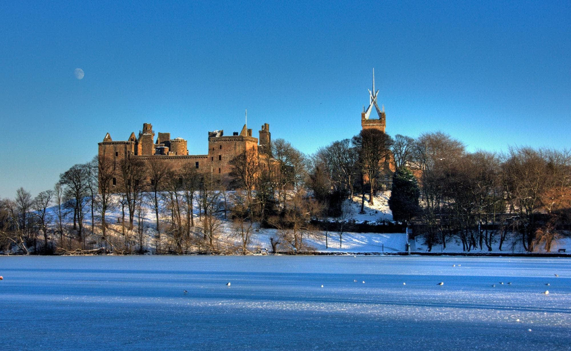 The Loch during the winter