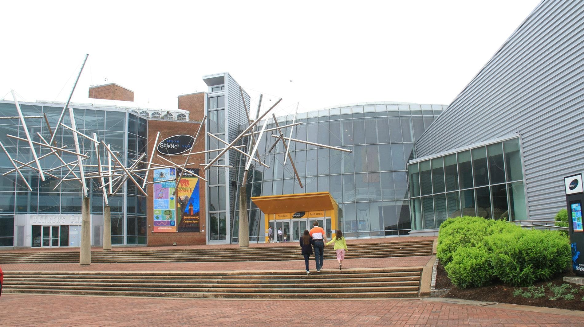 Entrance to the Science Center