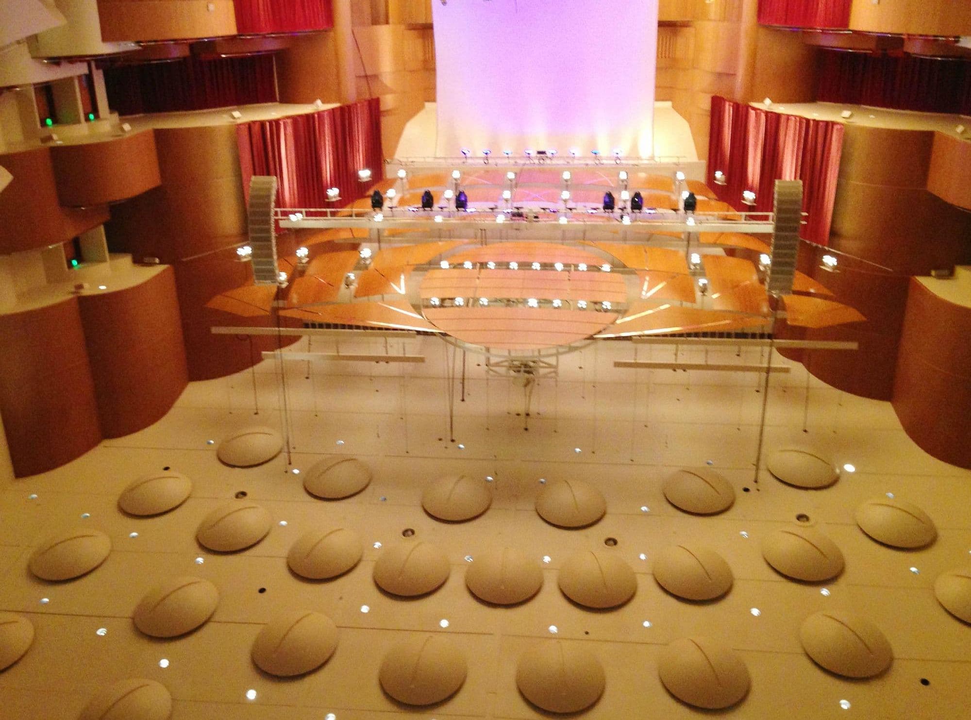 Beautiful acoustic ceiling