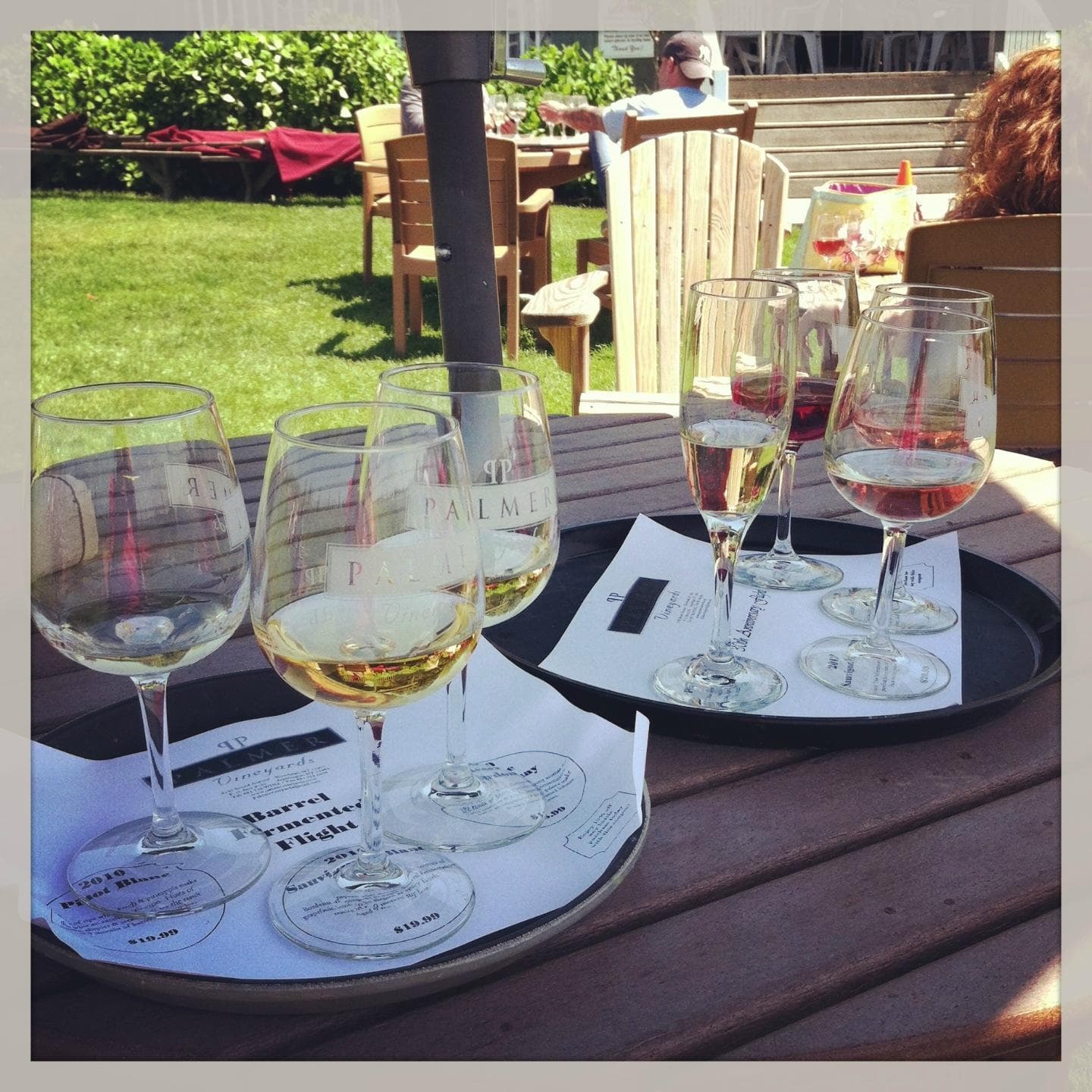 You can bring tastings outside