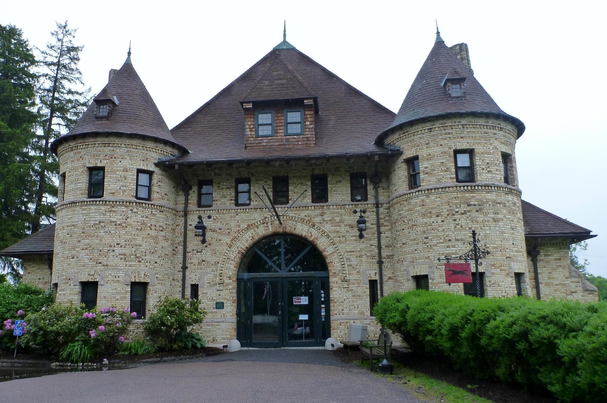 Outside of the beautiful building