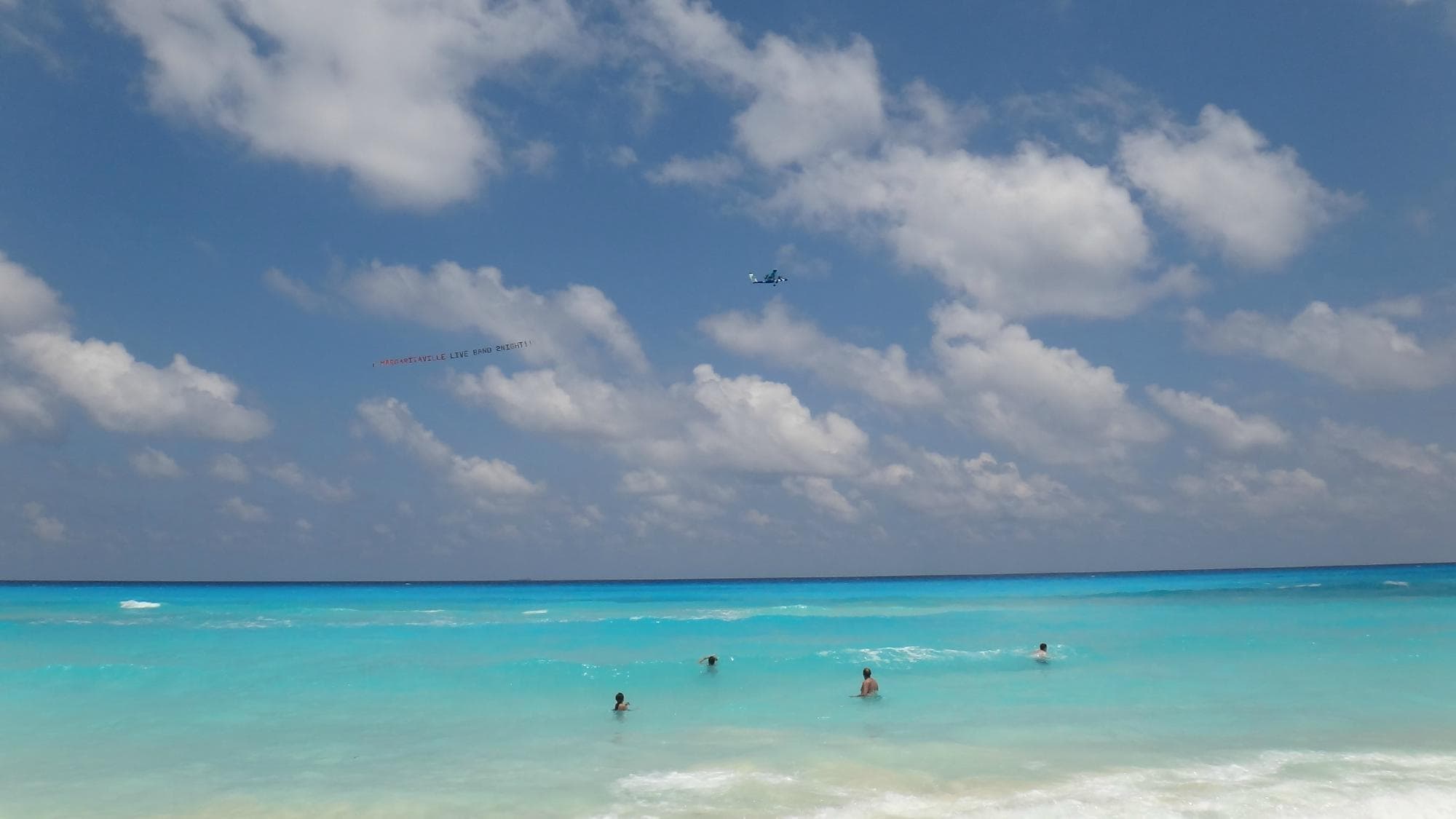 ese increíble mar turquesa...