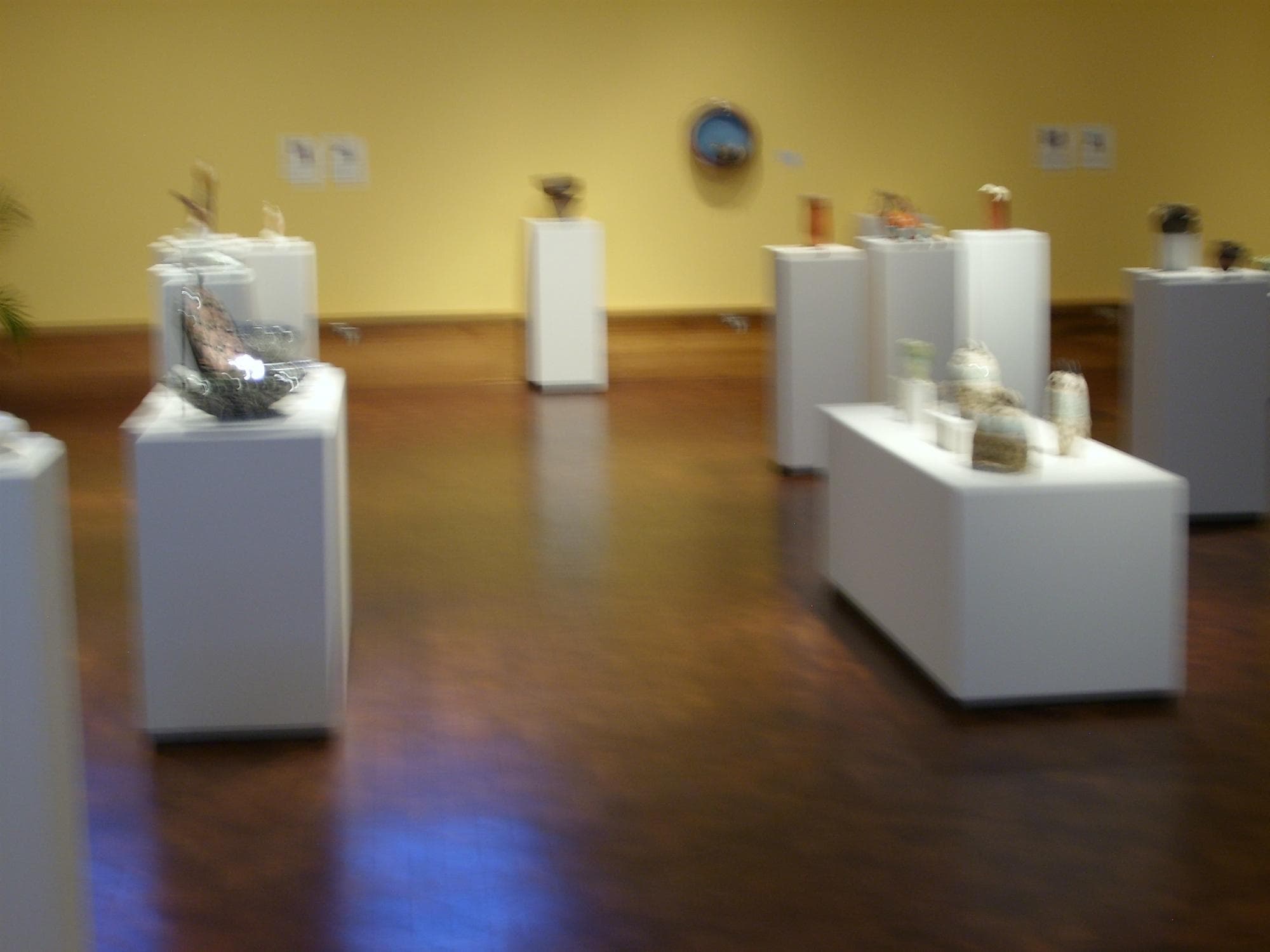 Part of pottery exhibit