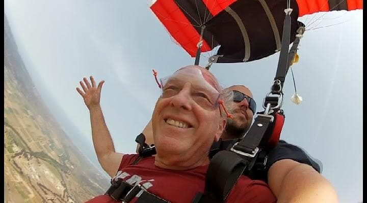 Thank God the chute opened!