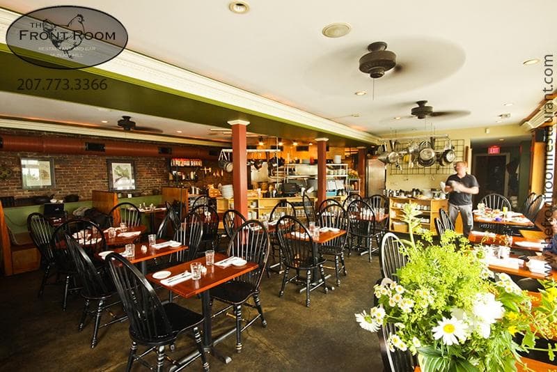 The Front Room Dining Area