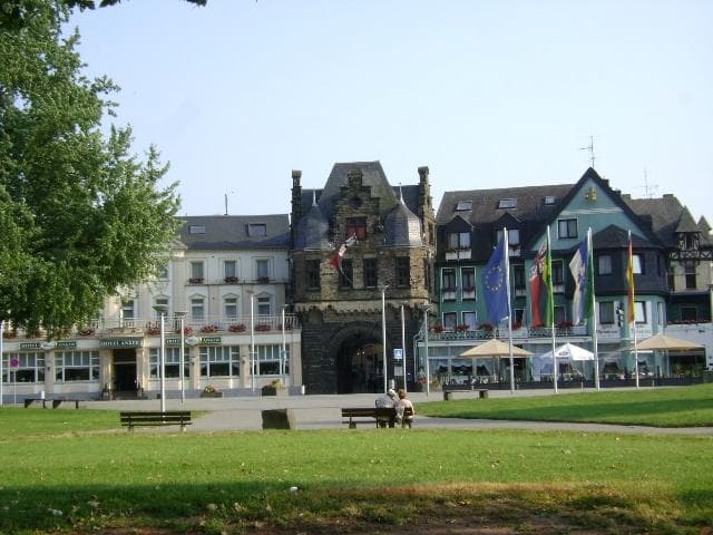 Rheintor, Andernach, Alemania.