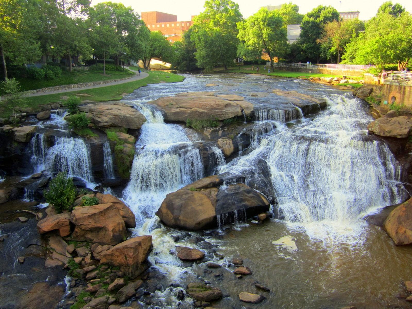 Waterfalls along the trail