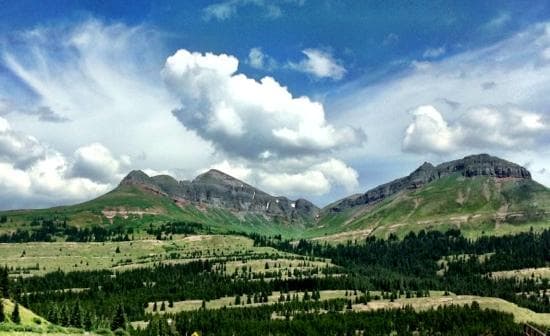 One of the many views from Molas Pass