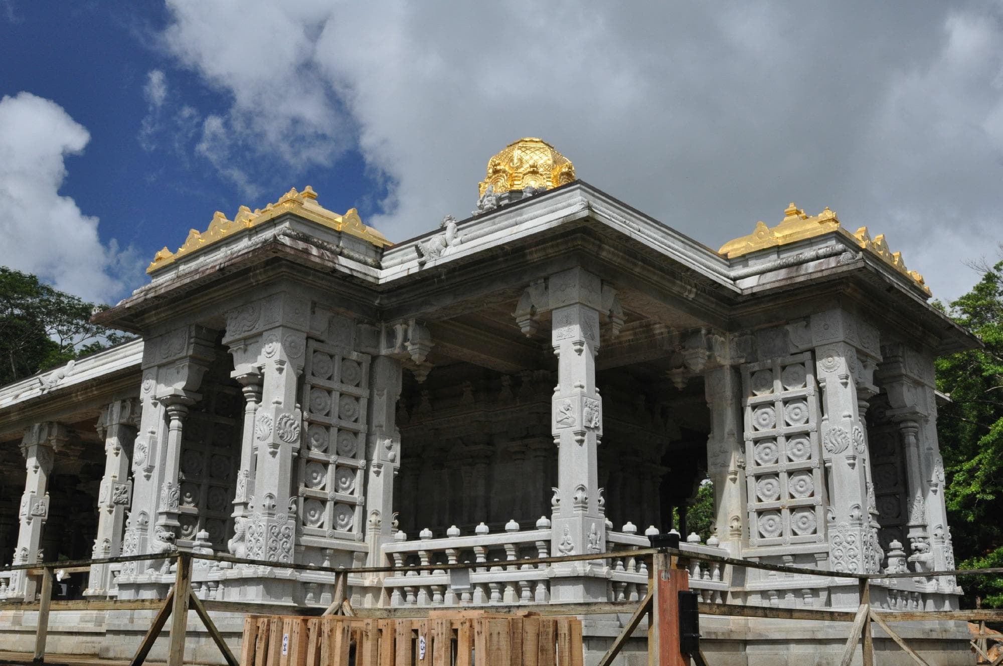 Temple at Hindu Monastery in Kauai