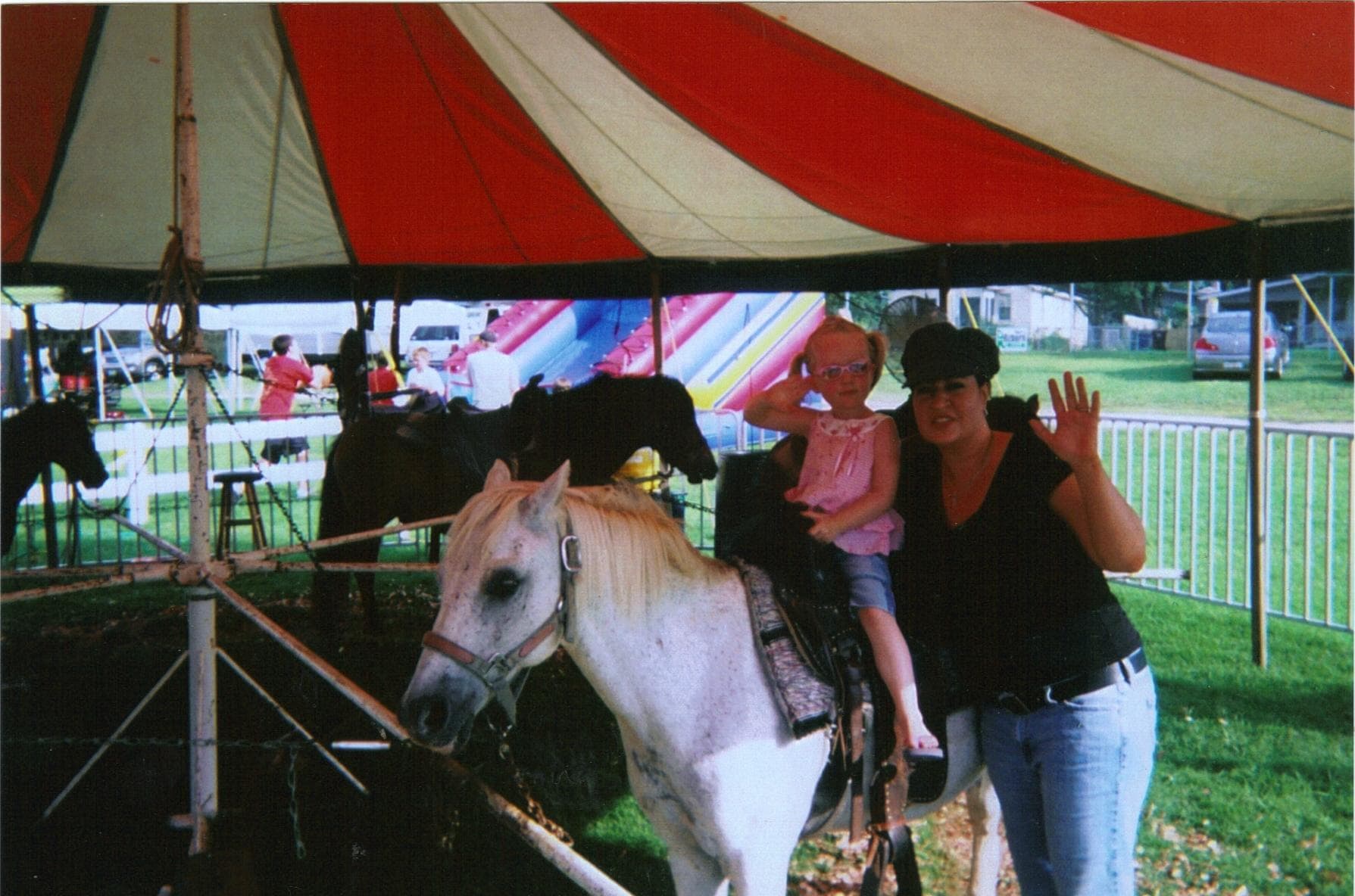 Me and my sweet girl at the fair!