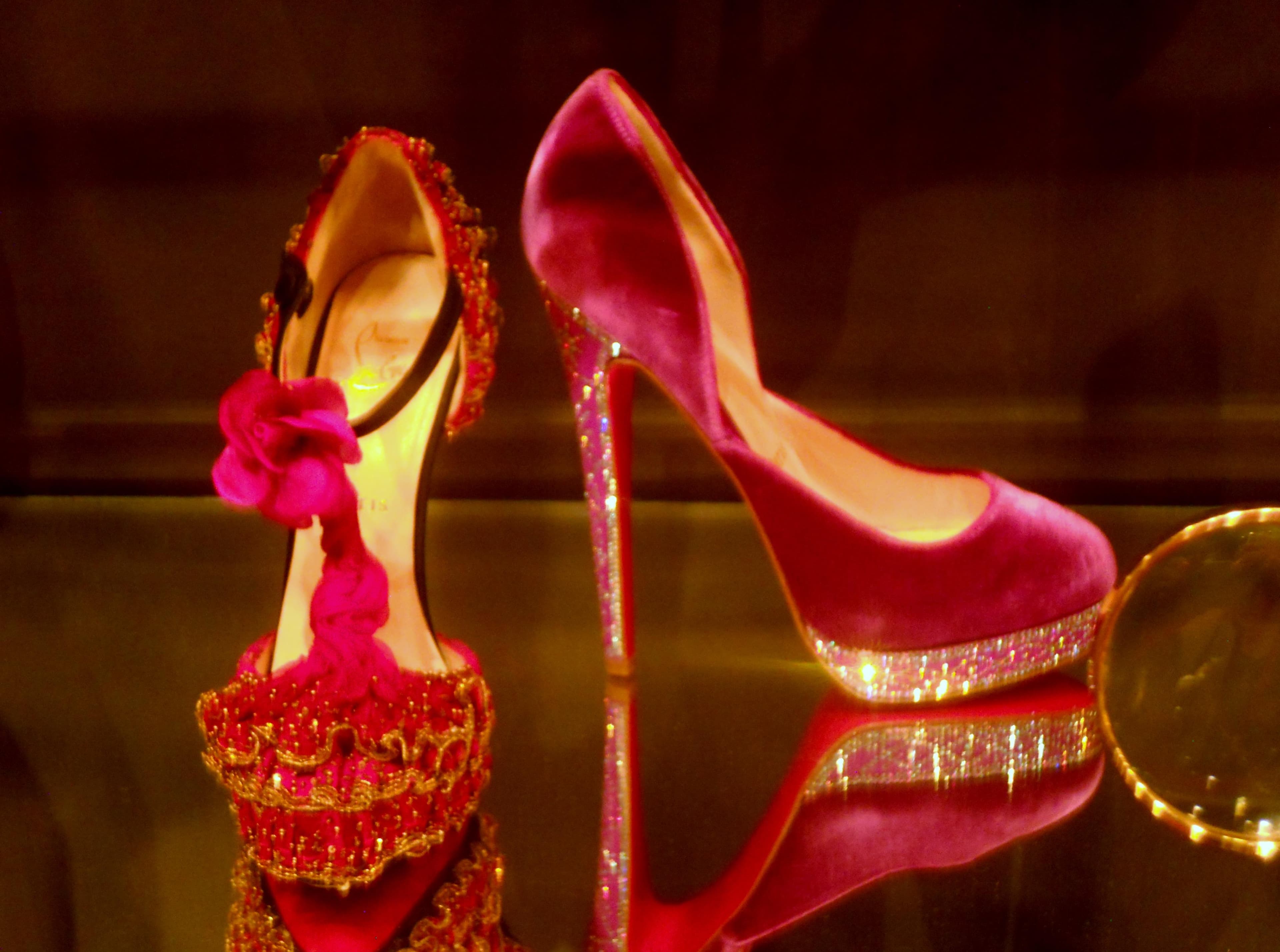 High heels, Louboutin exhibit, Toronto