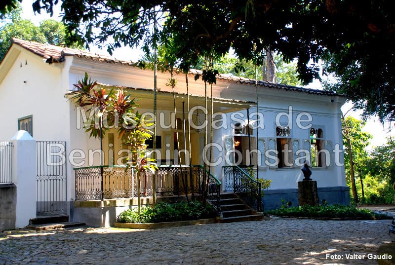 Fachada do Museu Casa de Benjamin Constant