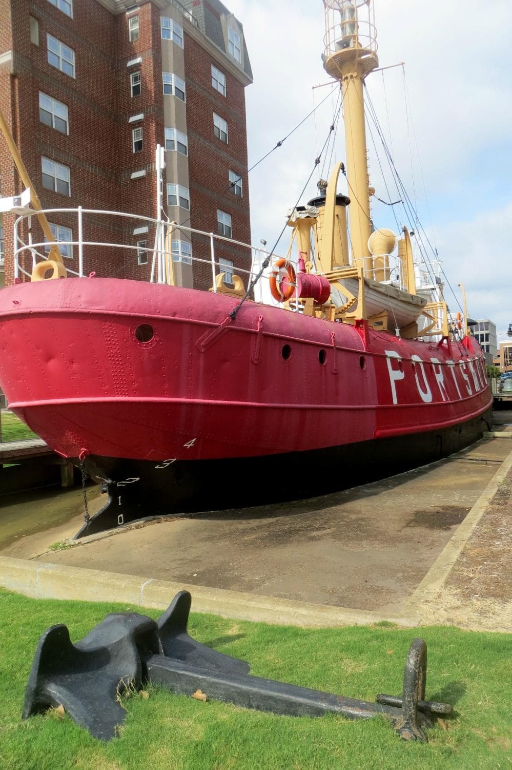 Exterior of Lightship PORTSMOUTH