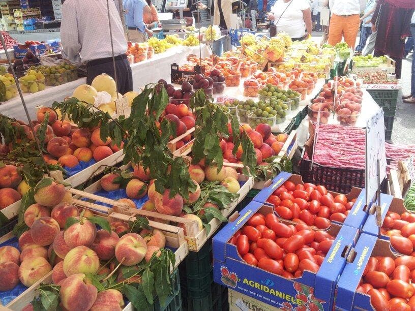 fresh fruit stall